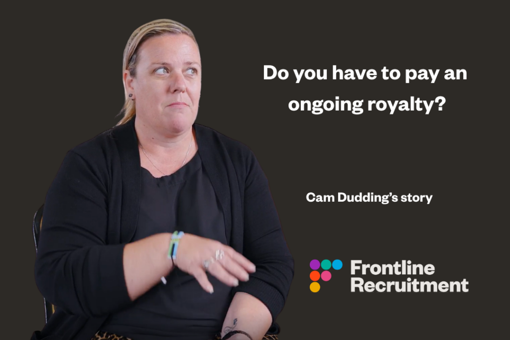 Do you have to pay an ongoing royalty once you move from a salary to business owner?
